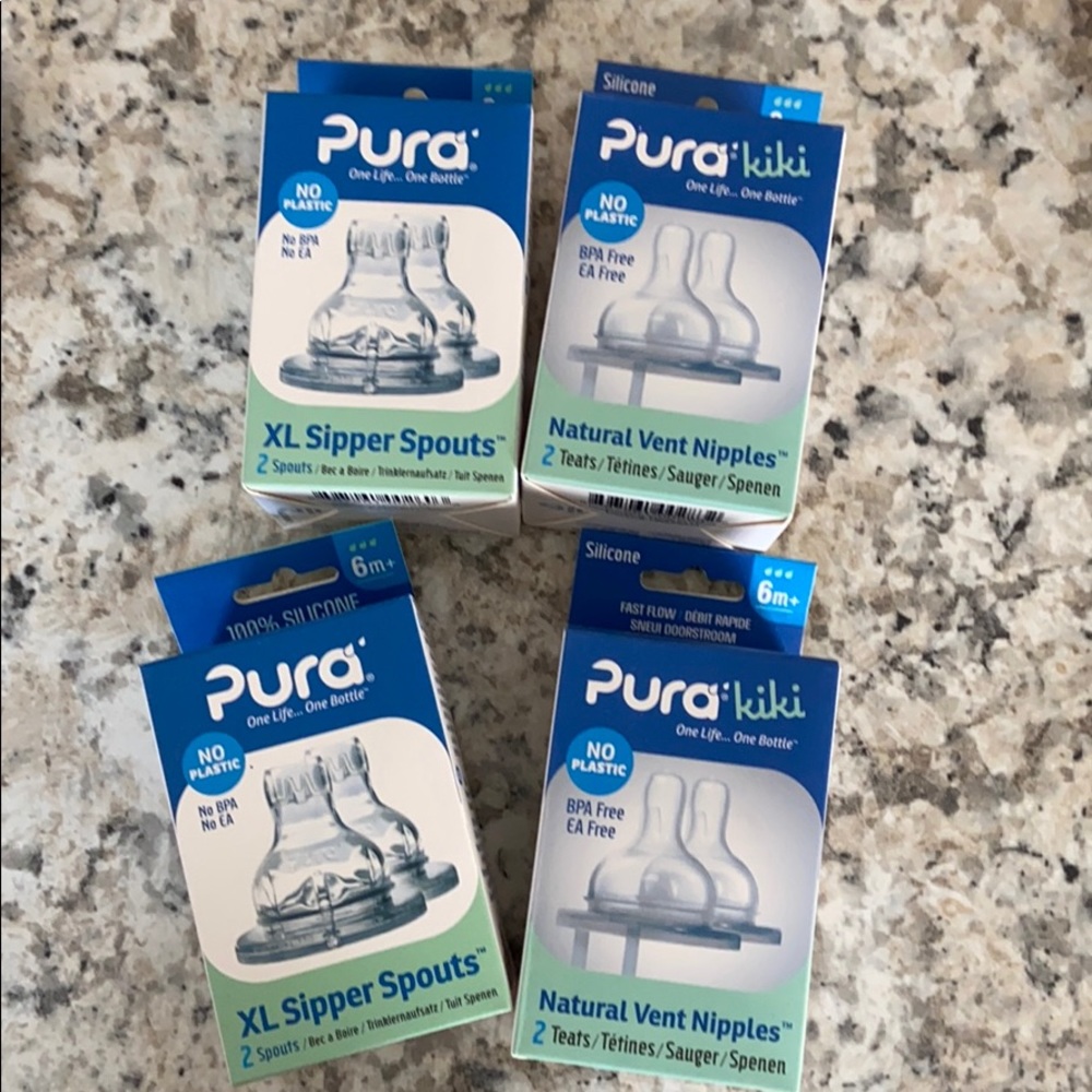 Pura nipple/ sipper spouts!